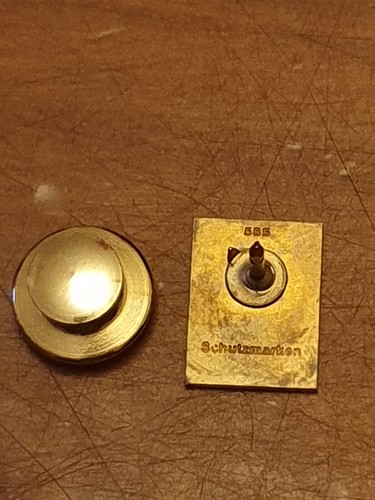 Coca-Cola 585 Gold Ehrenpin 3 Sterne Auszeichnung für Betriebszugehörigkeit - Bild 4 von 8