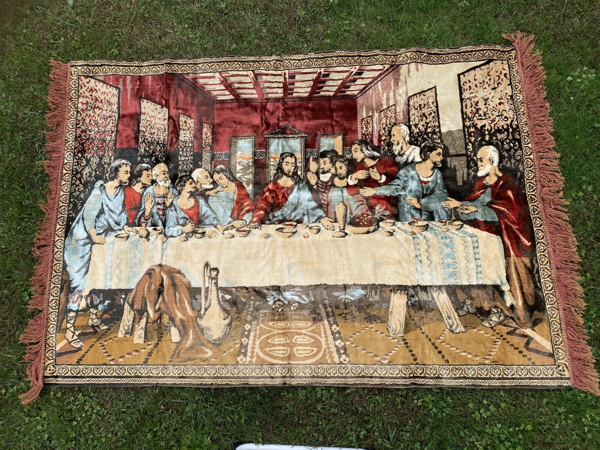Last Supper Rug In Collectible Tapestries for sale | eBay