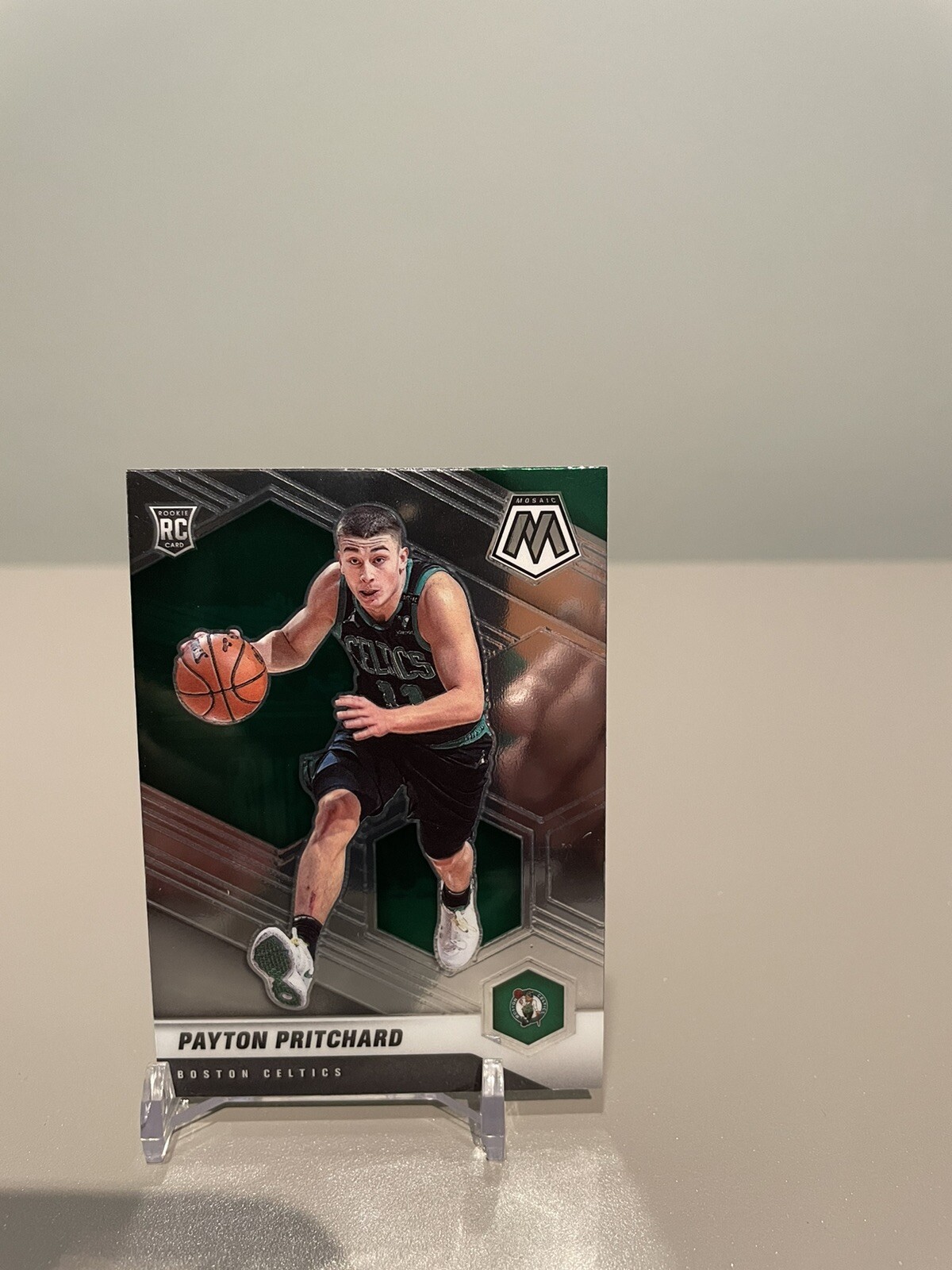 Payton Pritchard 2020-21 Panini Mosaic Basketball Base RC #210 Celtics Rookie