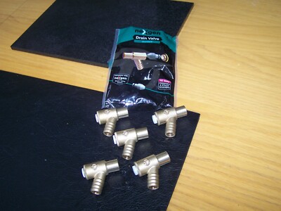 Ablassventil Hahn 15mm neXgen Standard Endstück NEXGENL - 5er Pack