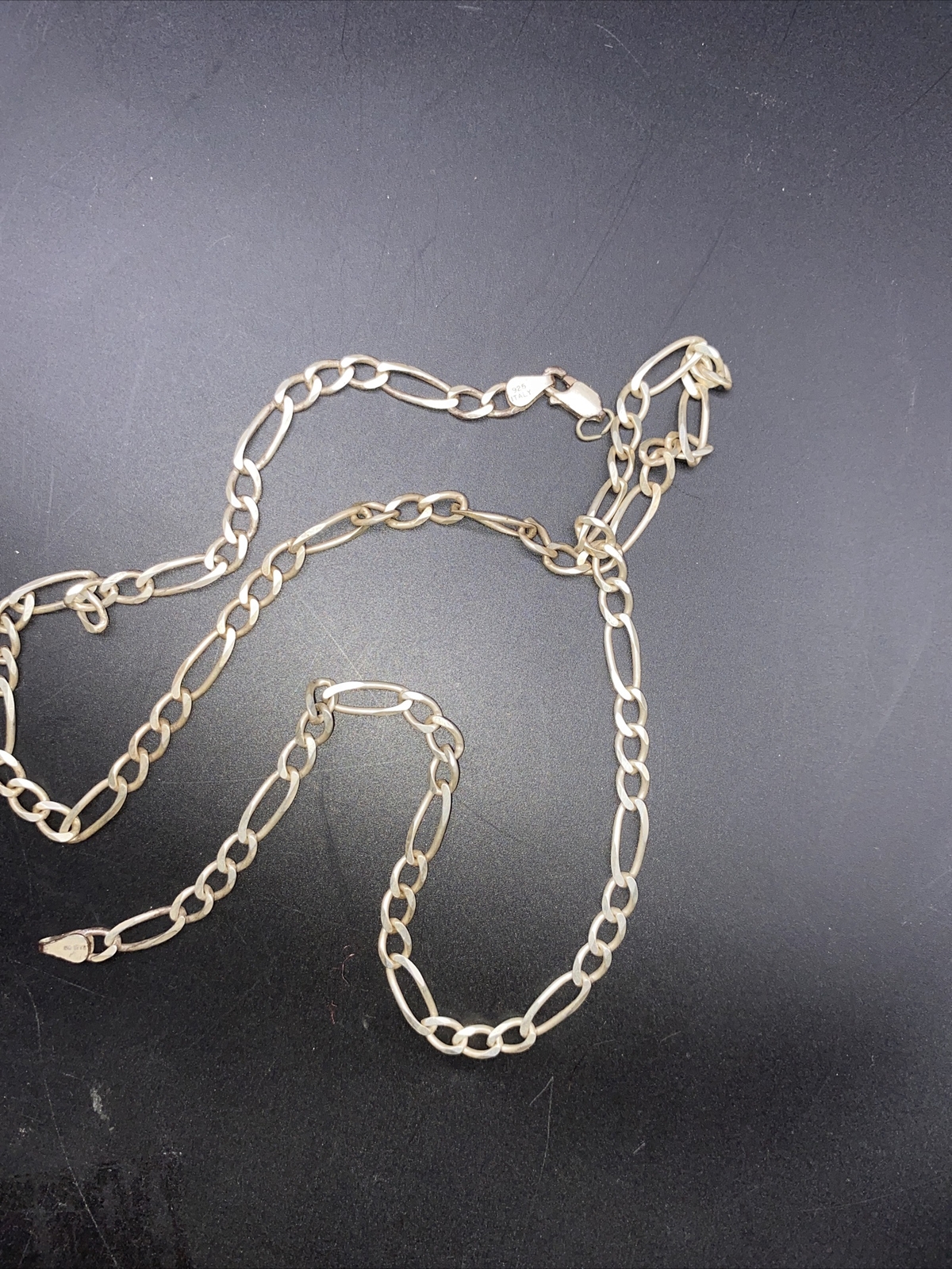 KA1772 925 Italy Sterling Silver Figarucci Chain Claw BROKEN CLASP eBay