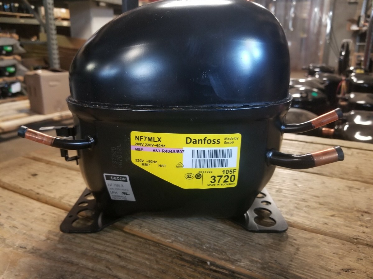 DANFOSS NF7MLX 1/3HP 208-230V 1PH 60HZ R-FOUR O FOUR A LOW/MED