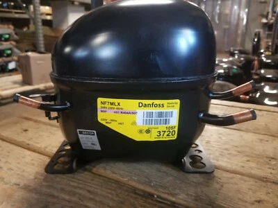 DANFOSS NF7MLX 1/3HP 208-230V 1PH 60HZ R-FOUR O FOUR A LOW/MED TEMP. REF. COMP.