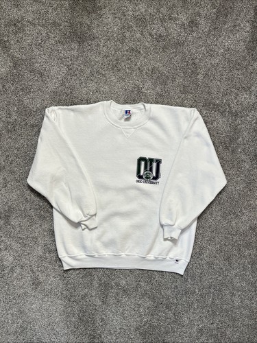 Vintage Ohio University Crewneck Sweatshirt OU Bobcats College Size XL