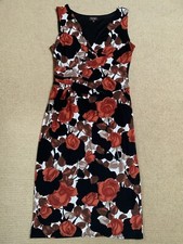Flattering PHASE EIGHT Floral Design Dress Size 12