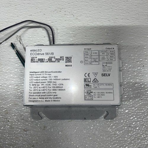 ⚡️eldoLED ECOdrive 561/B Constant Current Programmable LED Driver - 50W, 700MA - 第 1/3 張圖片
