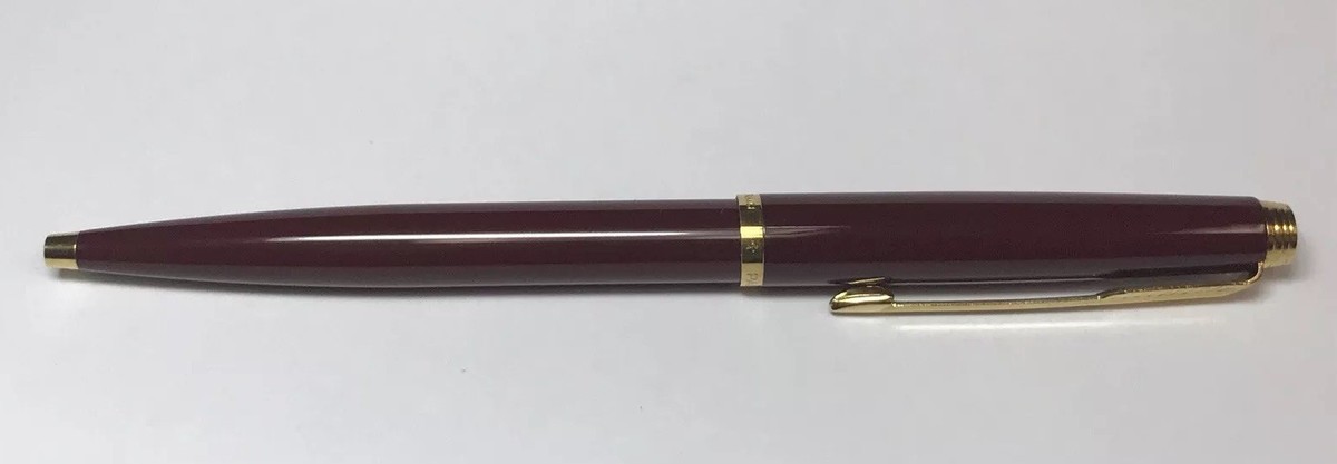 VINTAGE PARKER MADE IN FRANCE RED ROLLERBALL BALL POINT PEN | eBay