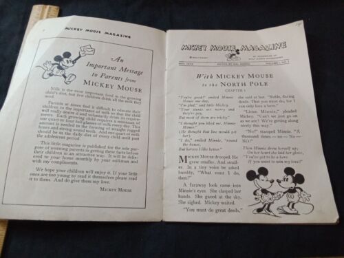 Mickey Mouse Magazin Band 1 Nr 1 selten #1 ungradiert 1933 - Bild 10 von 18