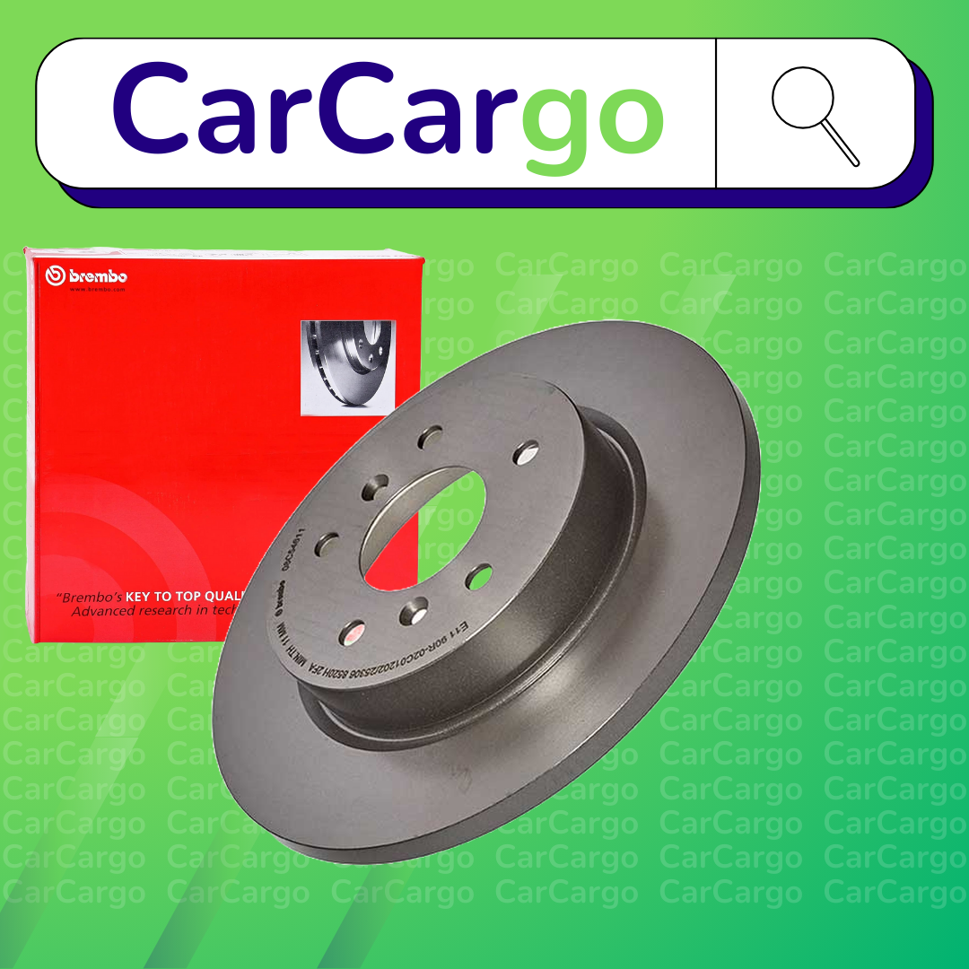 Brembo Solid Rear Brake Discs Renault Megane 1.6 E-TECH 160 2021-2024 290 mm