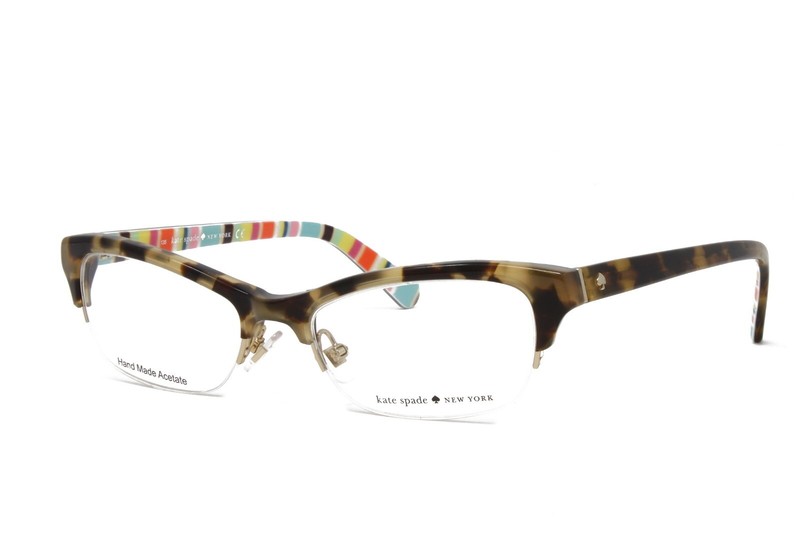 Kate Spade Women's Eyeglasses Marika ESP Camel Tortoise 49mm NEW!