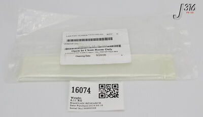 16074 LAM RESEARCH WINDOW ENDPOINT QUARTZ HEATED (NEW) 716-011009-001