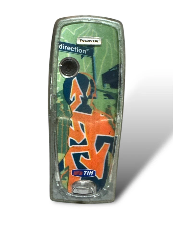 Telefono Cellulare Nokia 3200 Non Testato Non funzionante Verde Vintage - Immagine 2 di 2