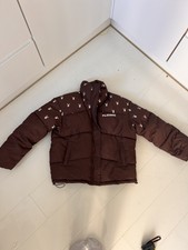 Playboy Missguided Coat Brown Size 8 Women’s Puffer Jacket Never Worn