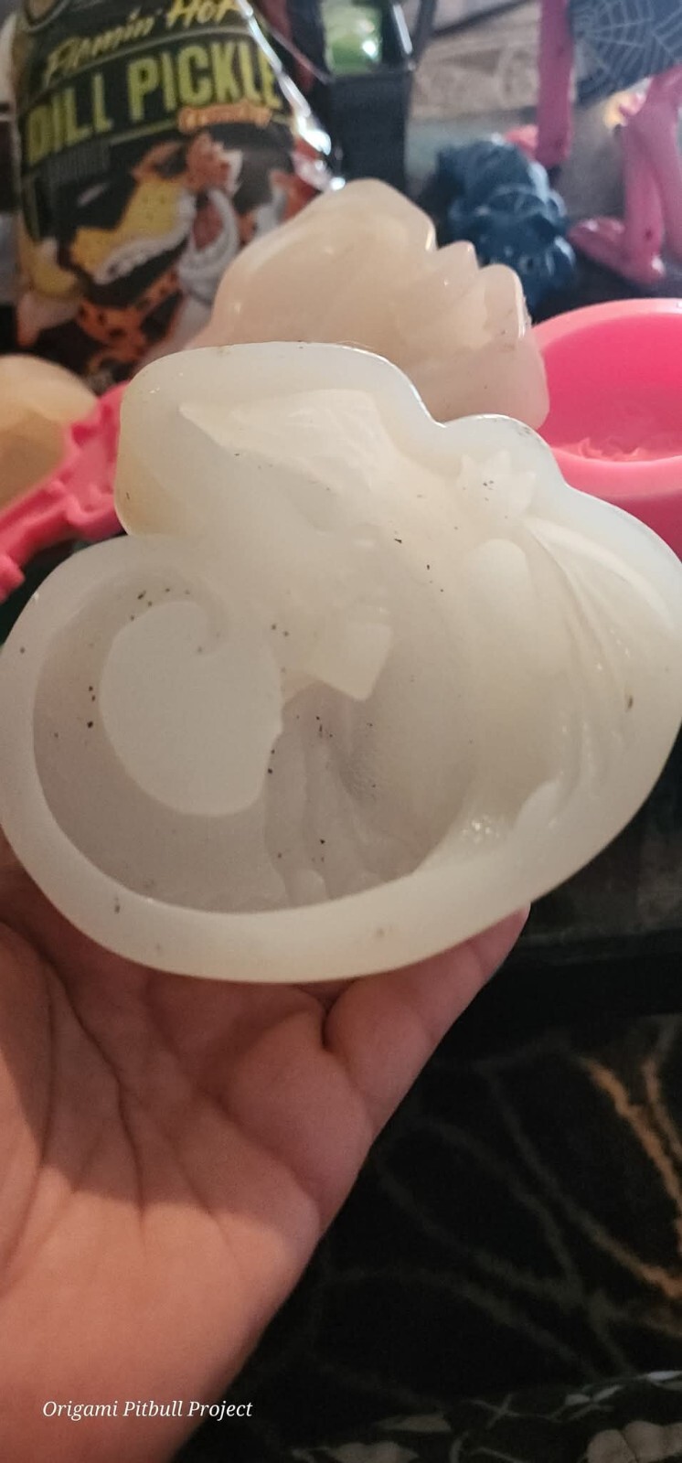 dragon resin mold used