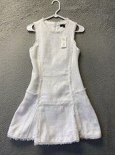 Banana Republic Women’s Sleeveless White Dress Size 0P NWT $134.00 / 70-63