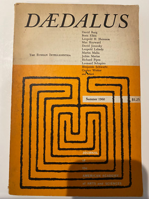 DAEDALUS, VOLUME 89, NUMBER 3, SUMMER 1960. RUSSIAN INTELLIGE American Academe A