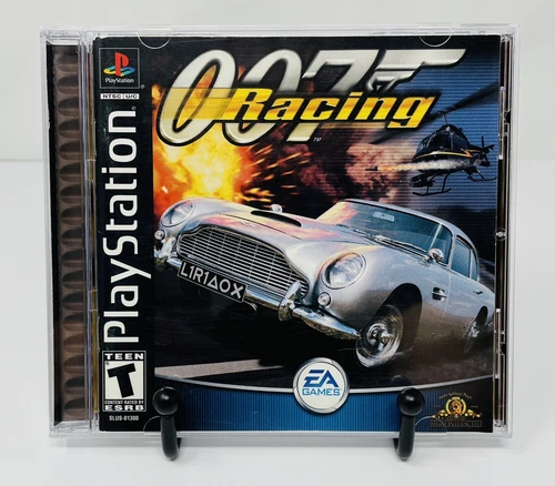 CIB w/ Reg Card (Tested) 007 Racing - PS1 Sony PlayStation 1