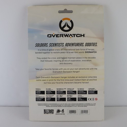 Overwatch Comic Book & Keychain Hanger Mini Figure - Torbjorn Destroyer - Picture 2 of 3
