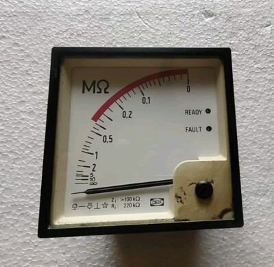 DEIF AAL-111Q96 AC NETWORK INSULATION MONITOR  MEGA OHM METER *FAST SHIPPING*
