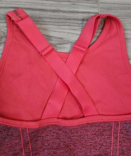 Sujetador esculpido sin costuras SPANX 50284R MUJER MEDIANO Spacedye Coral Punch NUEVO CON ETIQUETAS $58 - Imagen 7 de 9