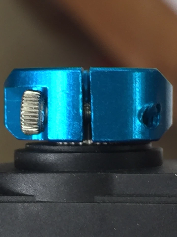 QTY 1 -ALUMINUM 24 SPLINE SERVO HORN FOR HITEC SERVOS SERVO ANODIZED BRIGHT BLUE - Image 4 of 4