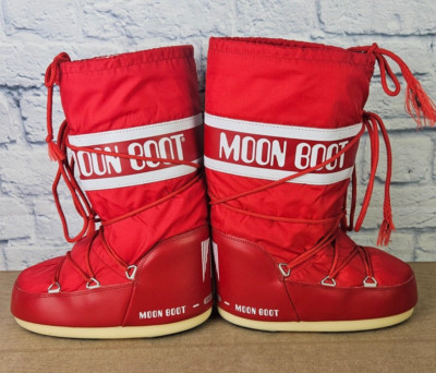 Tecnica The Original Moon Boot Icon Red - Size EU 35/38 US 3.5/6