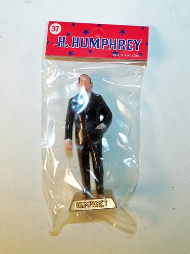 Vintage 1968 Marx Presidents Hubert Humphrey Sealed in Package
