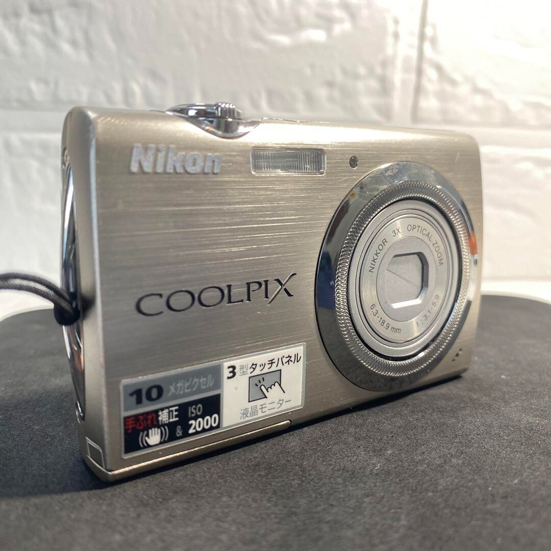 Nikon COOLPIX S230 10.0MP Digital Camera Gold [Excellent Nikon COOLPIX S230 10.0MP Digital Camera Gold [Excellent