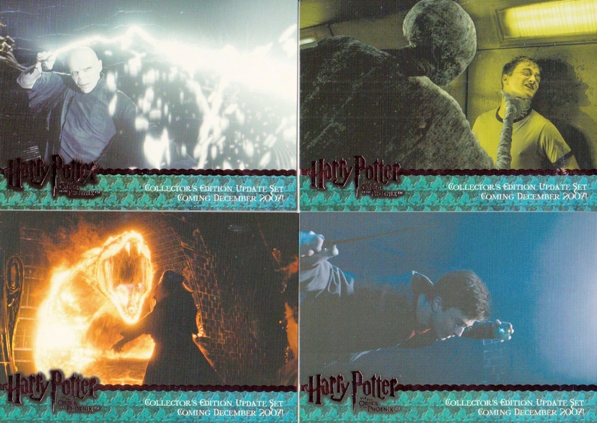 Set Complet Cartes Harry Potter L'Ordre Du Phénix ARTBOX - Avec CHASE CARDS