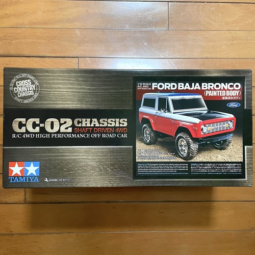 Tamiya 1/10 RC Car Series No.736 Ford Baja Bronco (CC-02 Chassis) 58736 JAPAN
