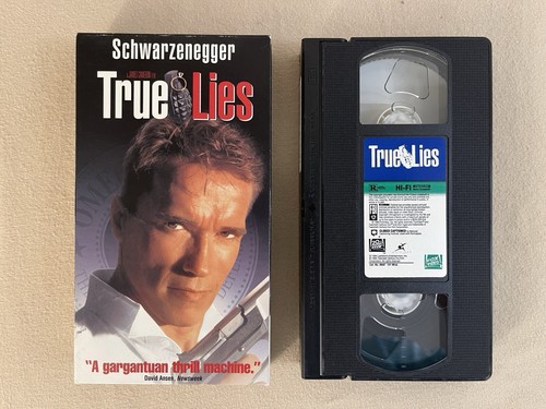 True Lies - VHS - Arnold Schwarzenegger Jamie Lee Curtis - Excellent Cond - H7 - Picture 6 of 6