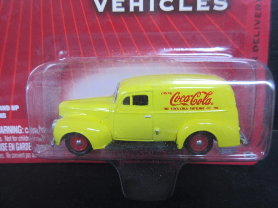 2004 Johnny Lightning Coca-Cola 1940 Ford Sedan Delivery - 1:64th - Stock #208 - Image 2 of 2