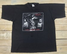 Rare Vintage MANA Cuando Los Angeles Lloran 1996 USA Tour Black T-Shirt Size L
