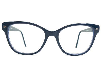 Bebe Eyeglasses Frames BB5194 400 Blue Animal White Zebra Print 53-17-140