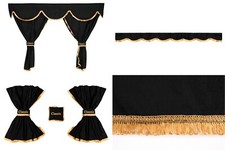 SET TENDE CABINA CLASSIC NERE PER VOLVO FH SLEEPER CAB DAL 2002 AL 2012