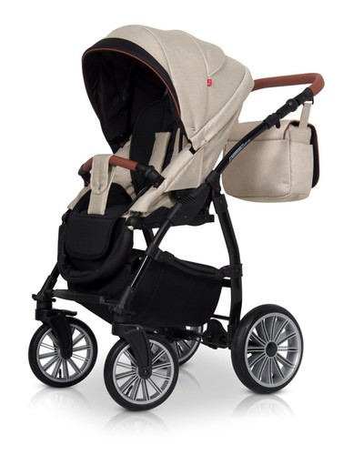 EUROCART PASSO PRO BABY PRAM 2in1,3in1 ISOFIX + CARRYCOT + PUSHCHAIR + CAR SEAT - Picture 34 of 42