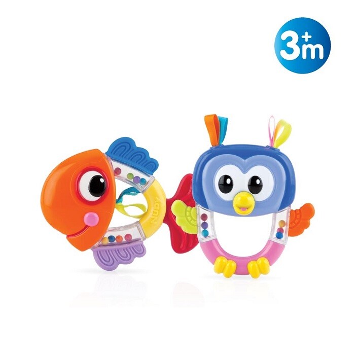 Nuby Massaggiagengive Sonaglino 3m+