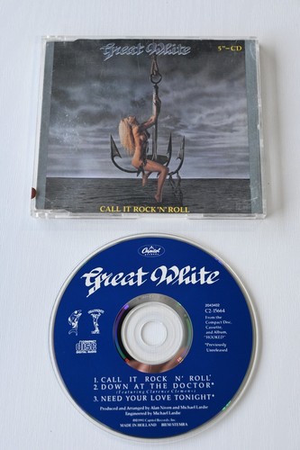 Great White - Call It Rock 'N' Roll - 1991 - Capitol - CD - Single - 3 Tracks