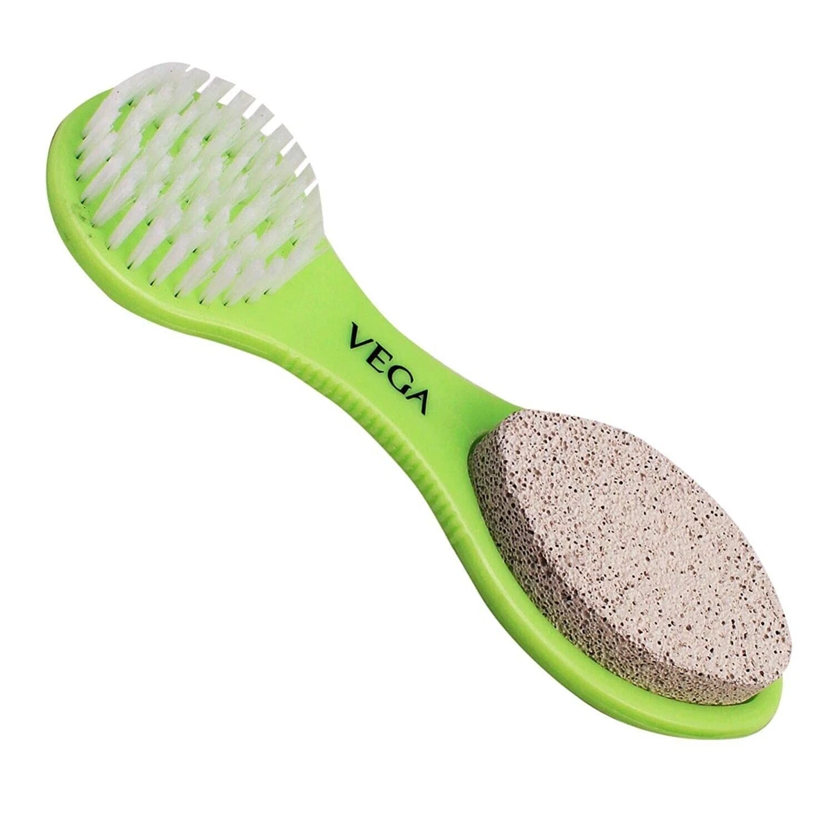 VEGA 3 In 1 Pedicure Brush Kit Tool for Cleanse Scrub File Dead Skin