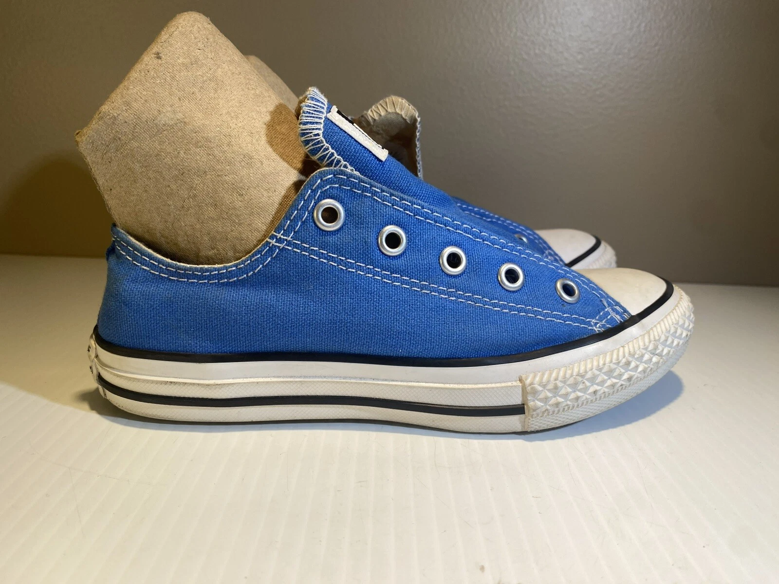 Scarpe Converse Bambini 1 Blu Royal All Star Sneakers Casual Scuola Città Passeggiate