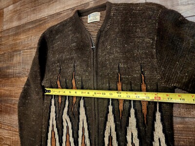 Vintage Towncraft Mohair Sweater Size 18 Full Zip Wool Sweatshirt