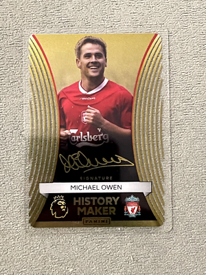 Panini Adrenalyn XL Premier League 2025 History Maker Michael Owen