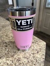 YETI Rambler 20oz Tumbler Power Pink With MagSlider Lid…