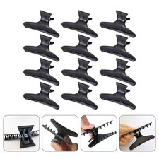 12pcs Salon Use Hair Fixing Clips Household Practical Hairdressing Clips