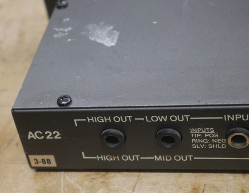 Rane AC22 Active Crossover with Built-In Power Cord USED TESTED - Picture 11 of 12