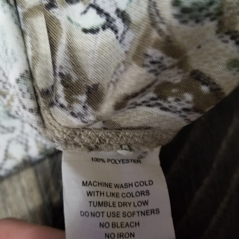 Brush Country Ligero Manga Larga Sur Texas Camuflaje Caza Hombre’s Talla Mediana Foto 3 de 4