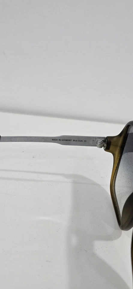 VINTAGE CARRERA AVIATOR 5526 OVERSIZED SUNGLASSES 1980'S MADE IN GERMANY - Изображение 3 из 4