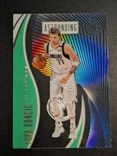 🏀🔥2019-20 Panini Illusions Luka Doncic “Astounding” Emerald Acetate Mavs🏀💯