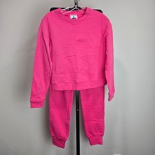 NWT Juicy Couture Preppy Pink Tracksuit Set Sweatshirt Joggers XS and S Y2K