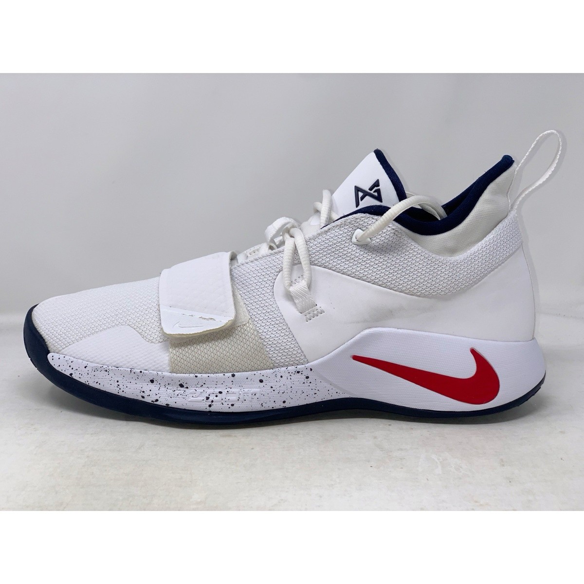 PG2.5 ホワイト Nike PG 2.5 UConn Huskies PE White Sneakers, Size 13 VNDS BQ8452